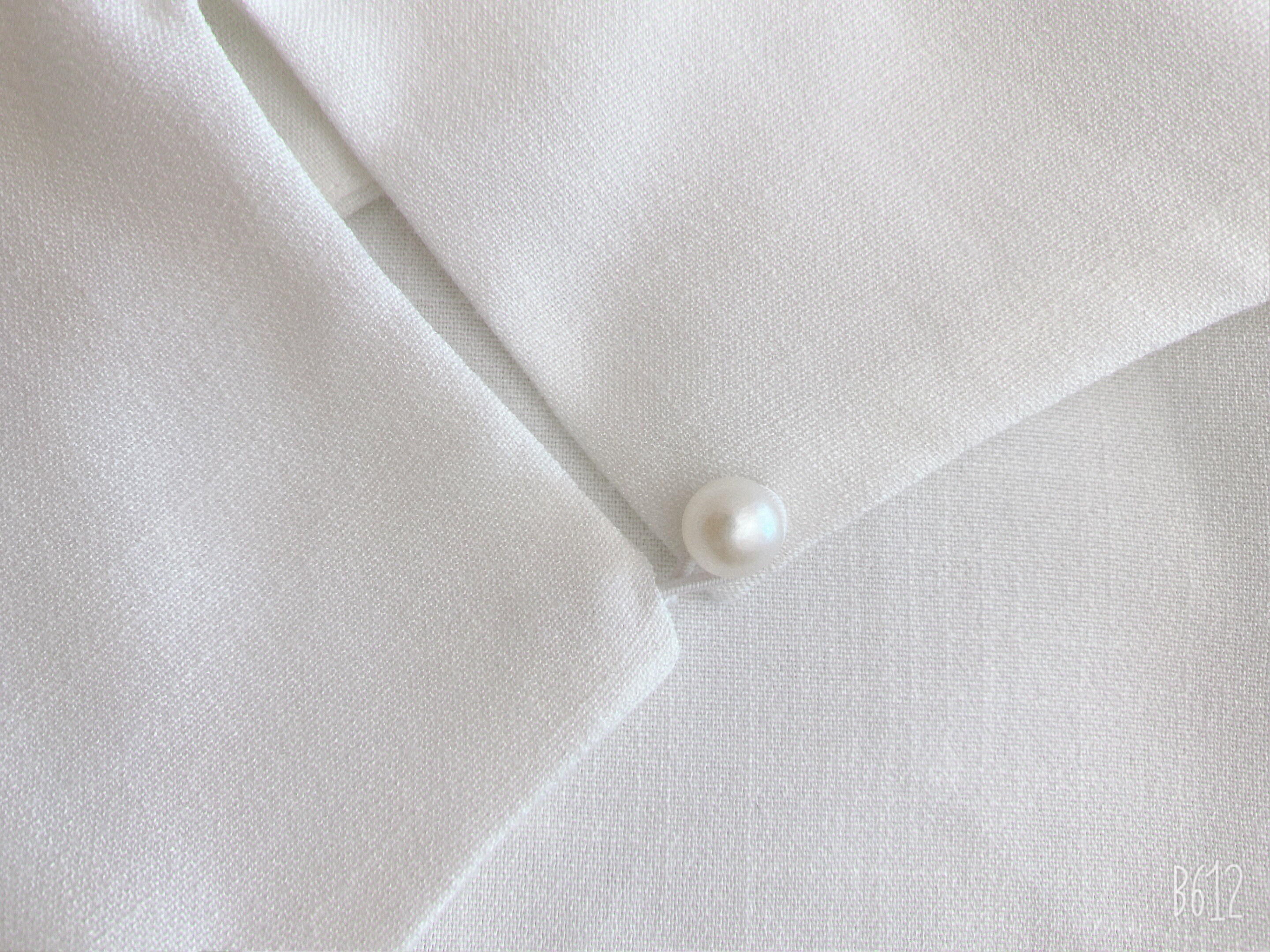 Linen Flower Embroidered Shirt main image 1