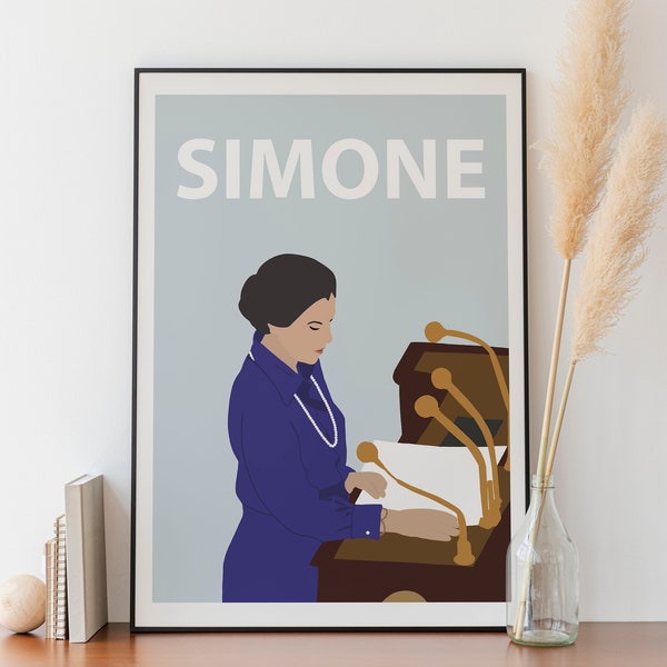 Affiche Simone Veil - A3