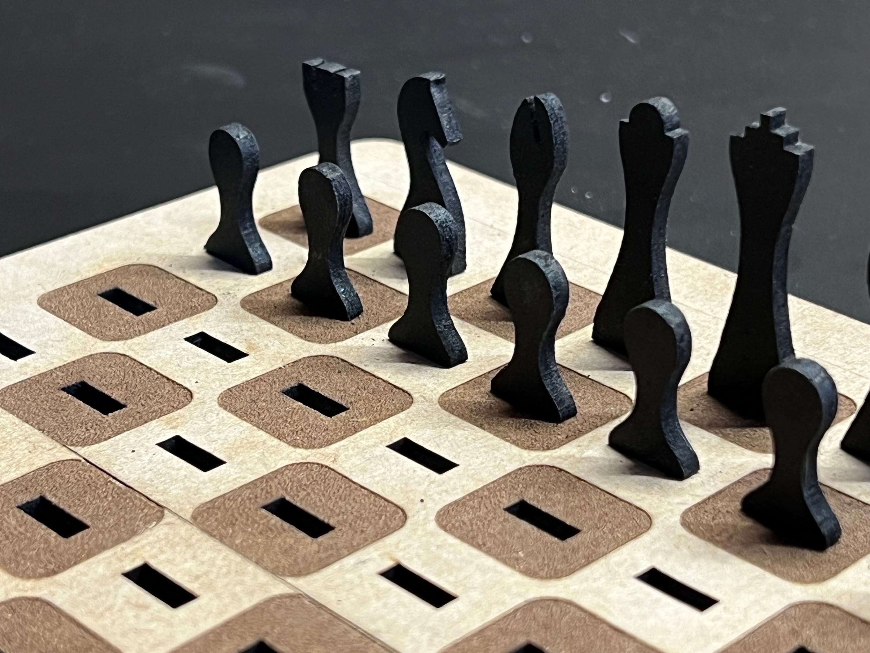 Portable and Foldable Chess Set , 3mm MDF Laser Cut File Svg, Pdf, Ai INSTANT Download Etsy