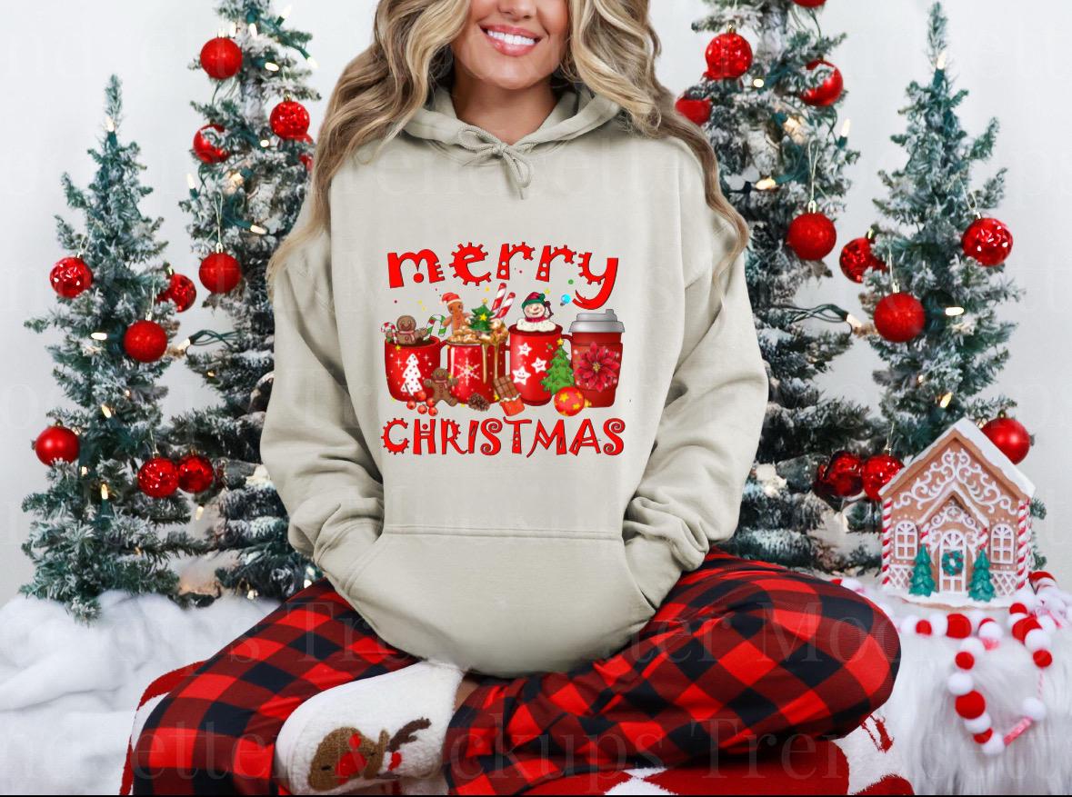 sweat Noël, sweat capuche Noël, sweat capuche christmas