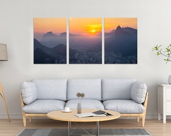 Tryptyk Obraz na Ścianę Rio de Janeiro