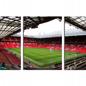 Triptychon-Wandbild Manchester FC Football Club Bild 2