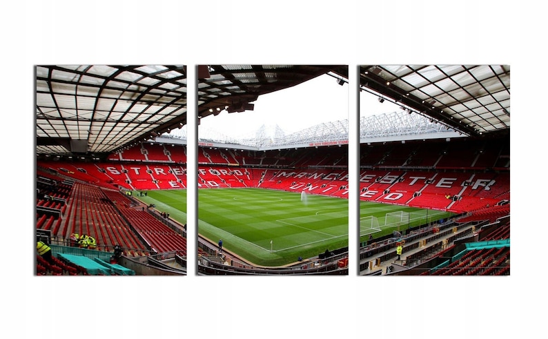 Triptychon-Wandbild Manchester FC Football Club Bild 2