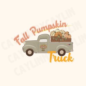 Pumpkin Truck SVG Fall Thanksgiving Harvest Vintage svg, Fall Pumpkin Pie Thanksgiving Retro Groovy Png svg, Retro Thanksgiving Png svg