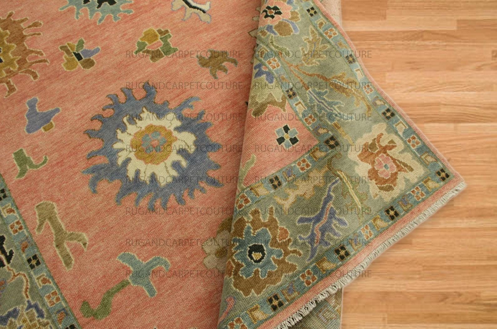 Teal coral rug - Etsy Österreich, image size:1588x1053