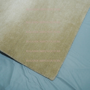 Hand-Tufted Rug Hand Tuft Tufted Woolen Soft Sand Beige Elegant Neutral Solid Colored 5x8 6x9 7x10 8x10 9x12 10x14 Large Rug Duty Free