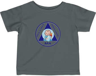 Milk-A-Holic Anonymous Baby T Shirt