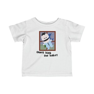 White Funny South Park Baby T Shirt