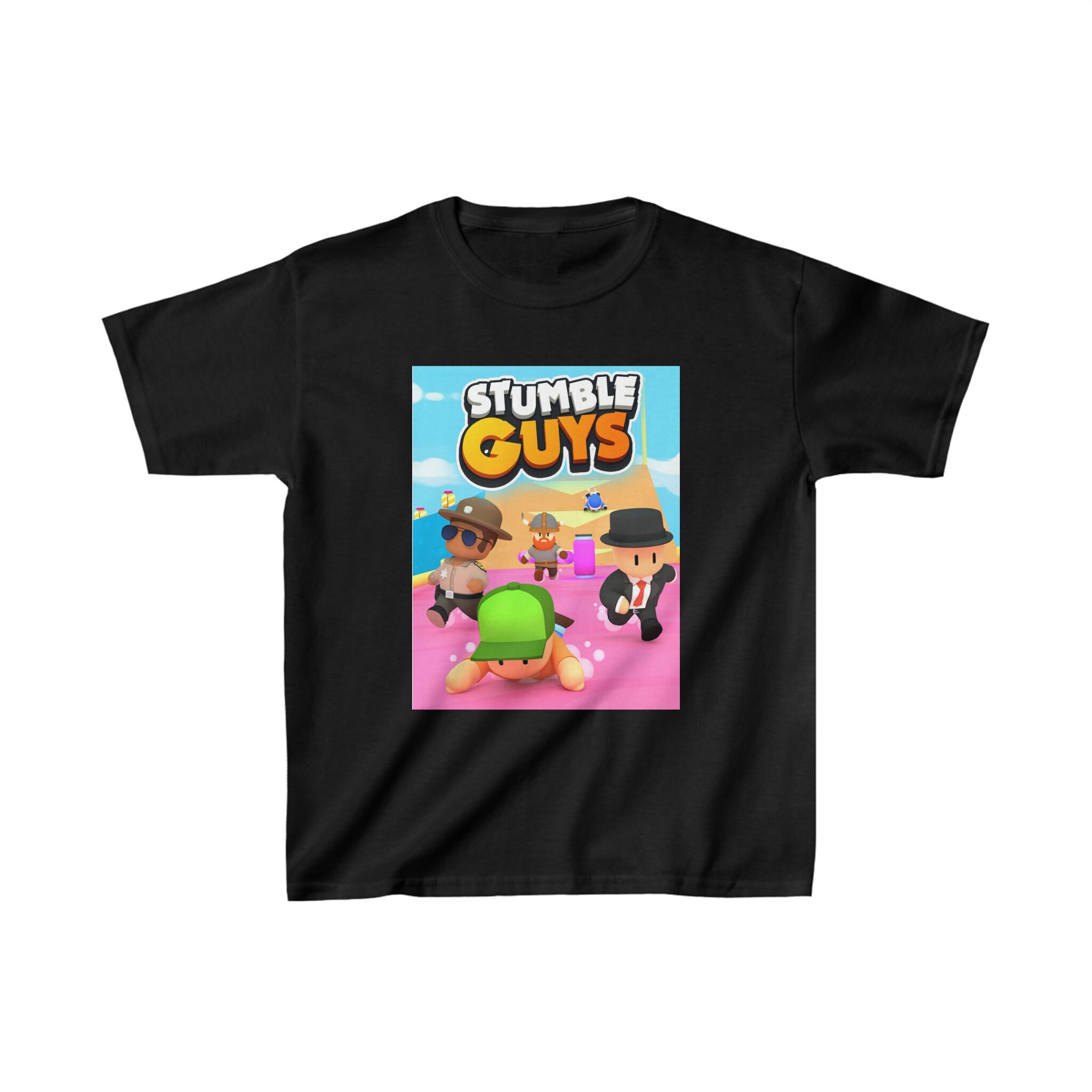 Camiseta Camisa Stumble Guys Gamer Jogo Stumble Infantil e Adulto