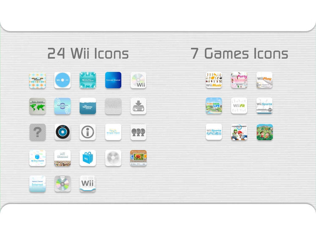 Ios Icons Wii Home / Wiiu Home iPhone Ios14 App Icons Pack Wii Menu