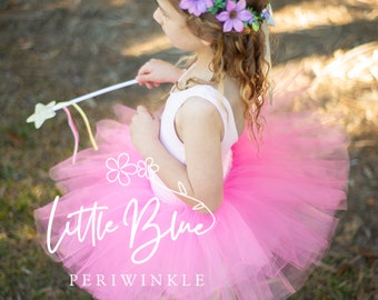 Pink Cotton Candy Tutu, This tutu is perfect for ballet rehearsal, birthdays, fairy parties and more.