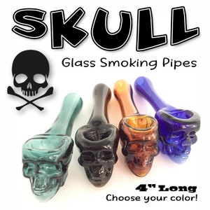 Skull Color Glass Smoking Pipe Glass Pipe Oil Burner Hand Pipe - China  Glass Pipe and Glass Smoking Pipe price