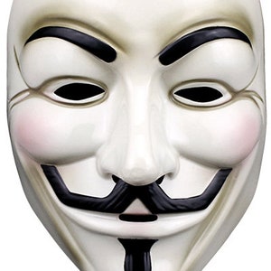 V for Vendetta Mask/ Anonymous Mask/ Guy Fawkes Mask 3d digital download