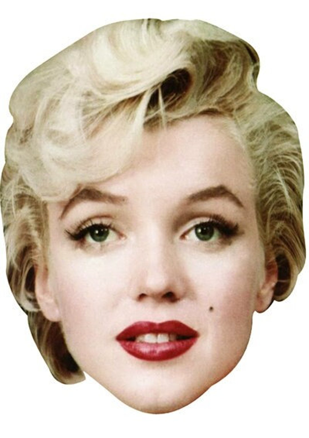 Marilyn Monroe Mask - Etsy