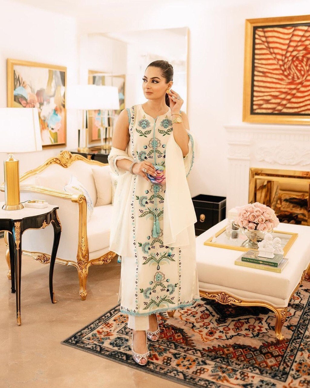 Simple Salwar Kameez Etsy UK