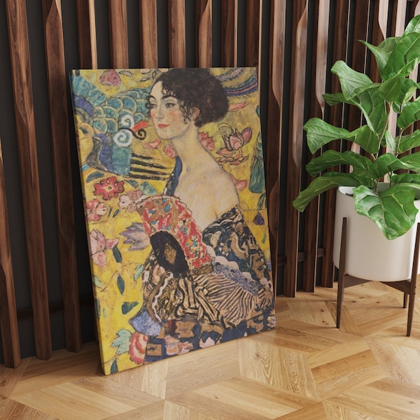 Lady with a fan', Klimt và tràng pháo tay như sấm - Báo Phụ Nữ