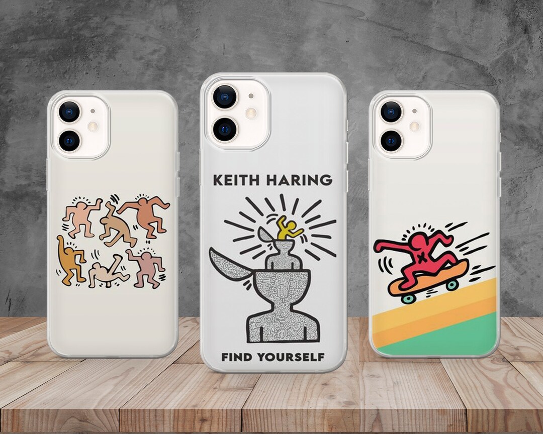 Keith Haring Phone Case Haring Art Phone Cover for iPhone 14 Etsy