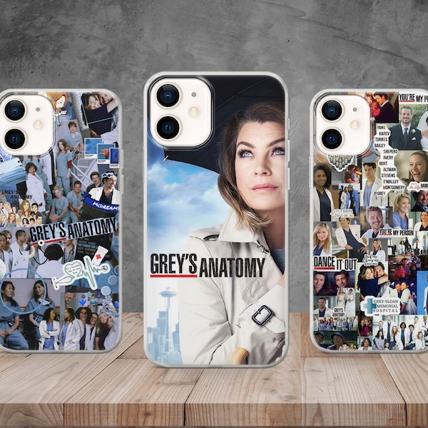 Greys Anatomy Phone Case Etsy UK