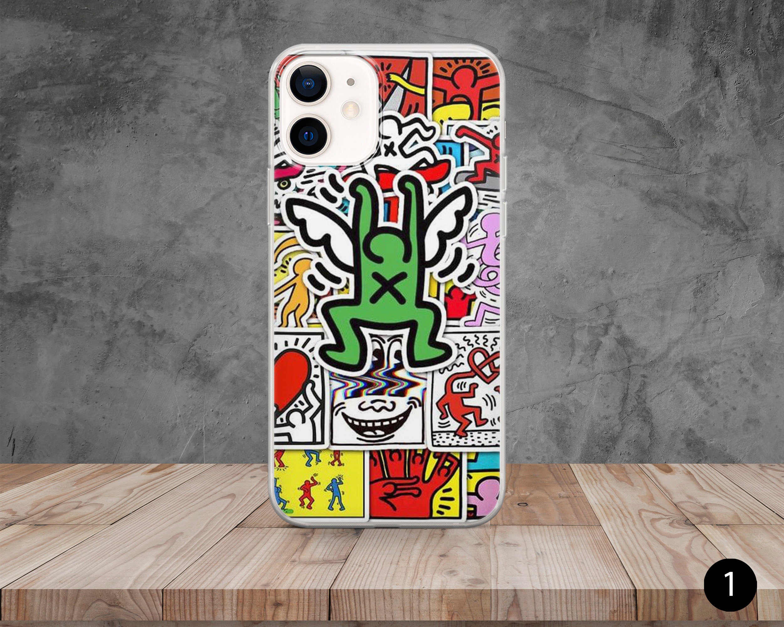 Keith Haring Phone Case Haring Art Phone Cover for iPhone 14 Etsy