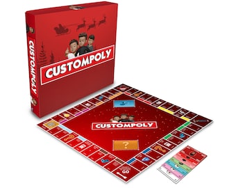 Gepersonaliseerde kerstbordspel: aangepaste familieeditie