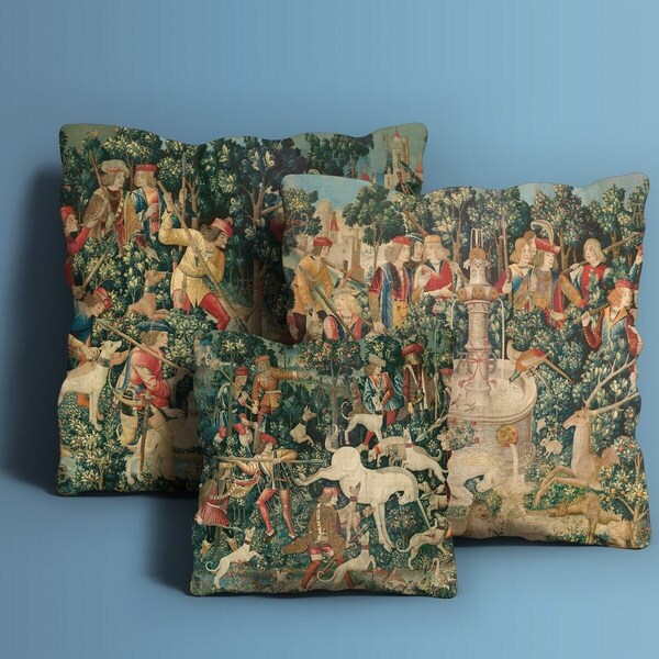 Tapestry Pillow Cover Etsy