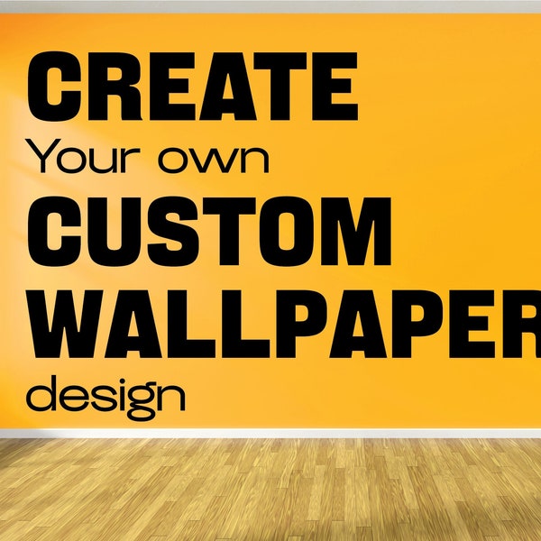 Custom Wallpaper Design, Create Your Own Wallpaper, Custom Made Wallpaper, Peel and Stick or Traditional Wallpaper of Your Design #5