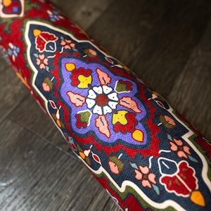 Persian carpet draught excluder (Filled), Draft door stopper, Window draft stop, Eco Friendly, Save Energy, Persian pattern door snake