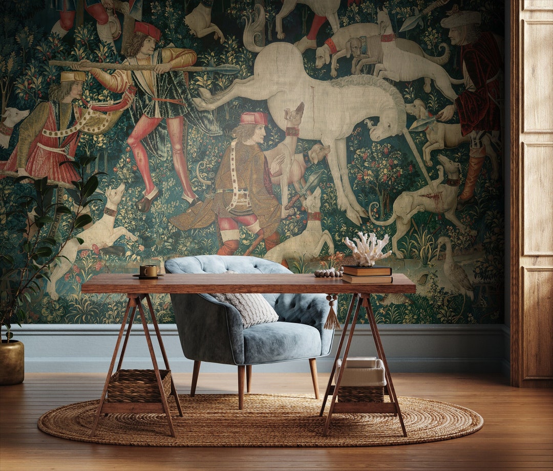 501 Tapisserie Murale égyptien Esthétique Tenture Doux