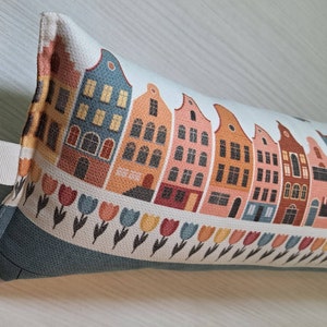 Amsterdam Houses Draft Excluder: Eco-Friendly Door Stopper