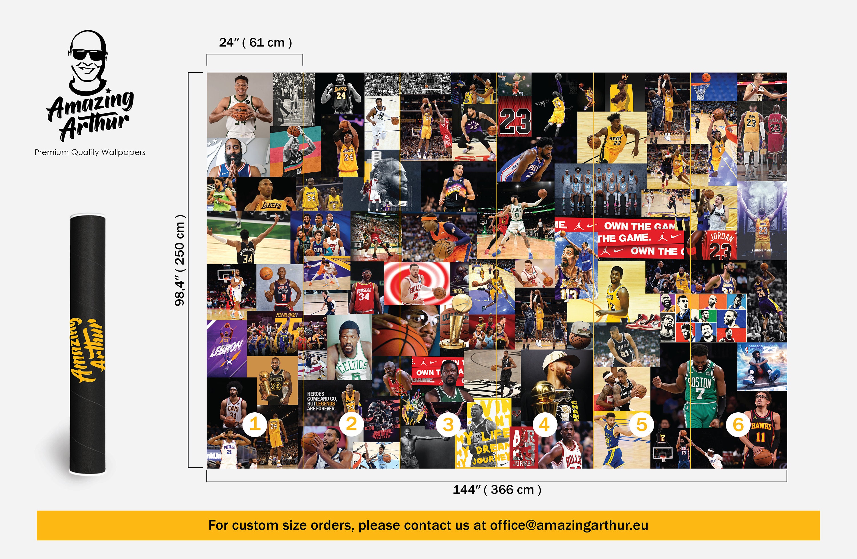 Basketball Traditional Wallpaper Sport Motivation Wall Décor - Etsy Canada Basketball Traditional Wallpaper Sport Motivation Wall Décor - Etsy Canada
