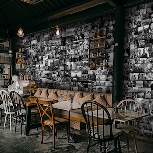 Aesthetic Hollywood mural