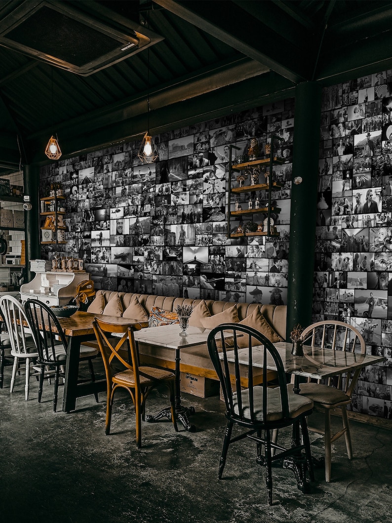 Aesthetic Hollywood mural