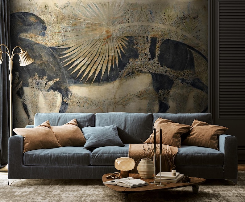 contemporary art wallpaper
