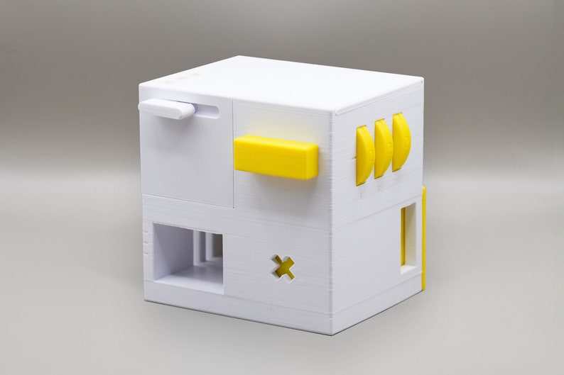 keebox yellow, sequential discovery puzzle box image 2