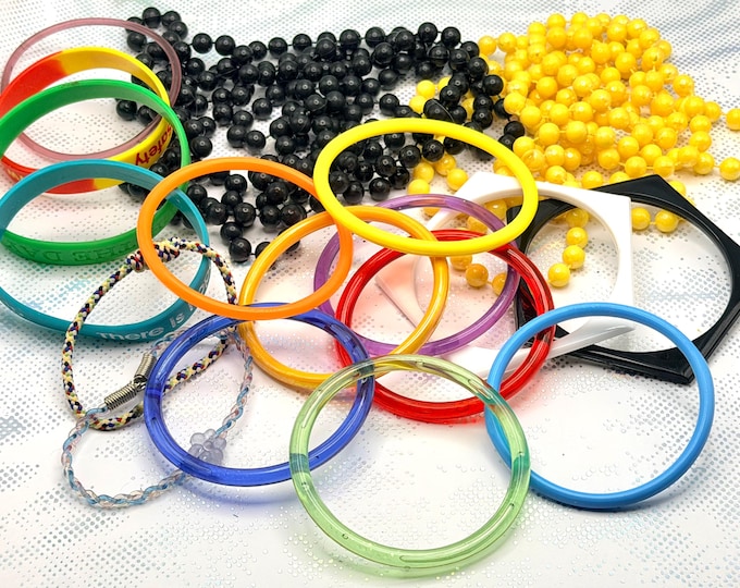 Acrylic Jewelry Mystery Bag Costume Jewellery Vintage Necklaces Bracelets Beaded