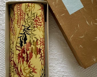 Bolso de mano vintage de seda japonesa