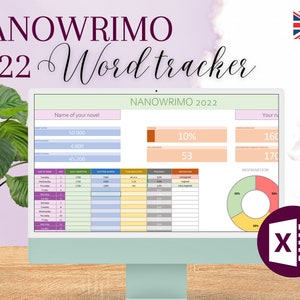 Nanowrimo 2022 Word Tracker Vorlage