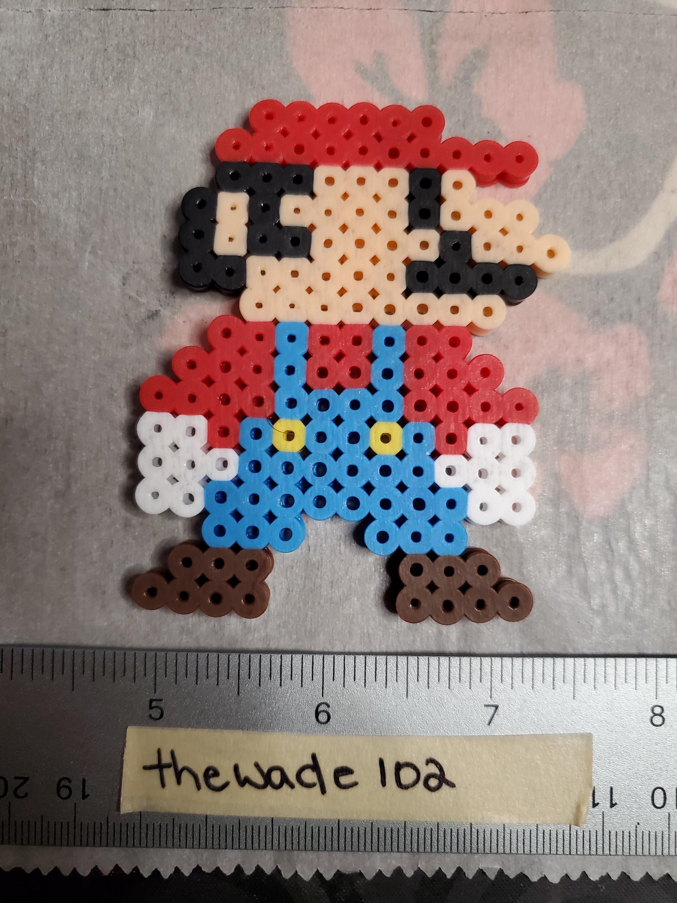 Mario Rabbids Perler Super Mario Perler Beads - Etsy