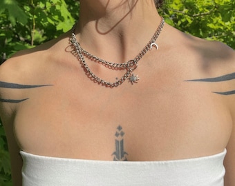 nephele chain necklace // edelstahl kette