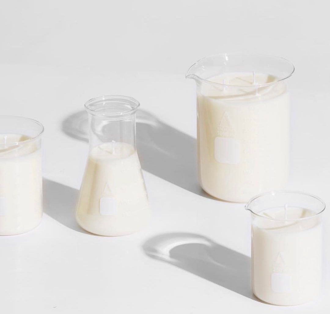 Lab Flask Beaker Candle Varioua Styles Conical Flask Science Jar Laboratory Glass Chemist