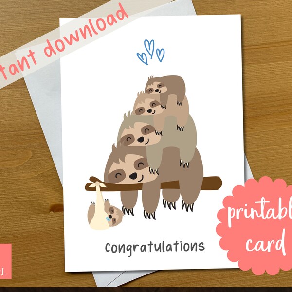 Baby Sloth - Etsy