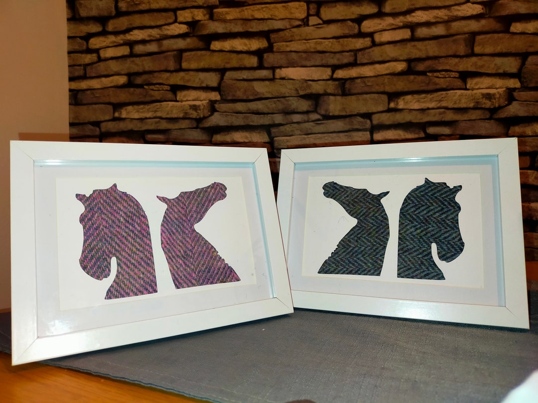 Tweed Falkirk Kelpies Frame Etsy