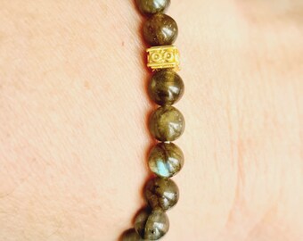 Pulsera de labradorita