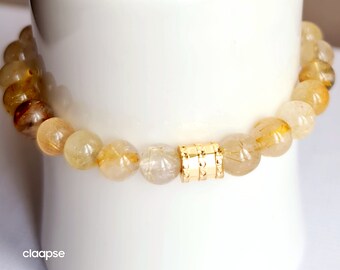 Pulsera de cuarzo rutilado