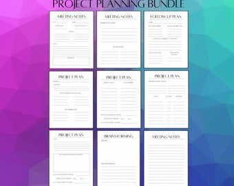 Digitales Projektplanungs-Bundle