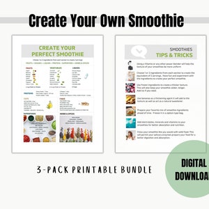 Create Your Perfect Smoothie, Daily Smoothies for Curious Minds, Self-Care Daily Smoothie Recipe