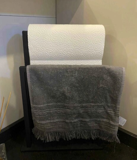 Bathroom Towel Rack Black Towel Holder Towel Drying Rack - Etsy