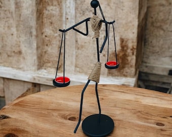 Tealight candle holder, Black Metal Candlestick Holders, Art Nordic Design Metal, Creative Nordic Metal, Candlestick, Office Decorations