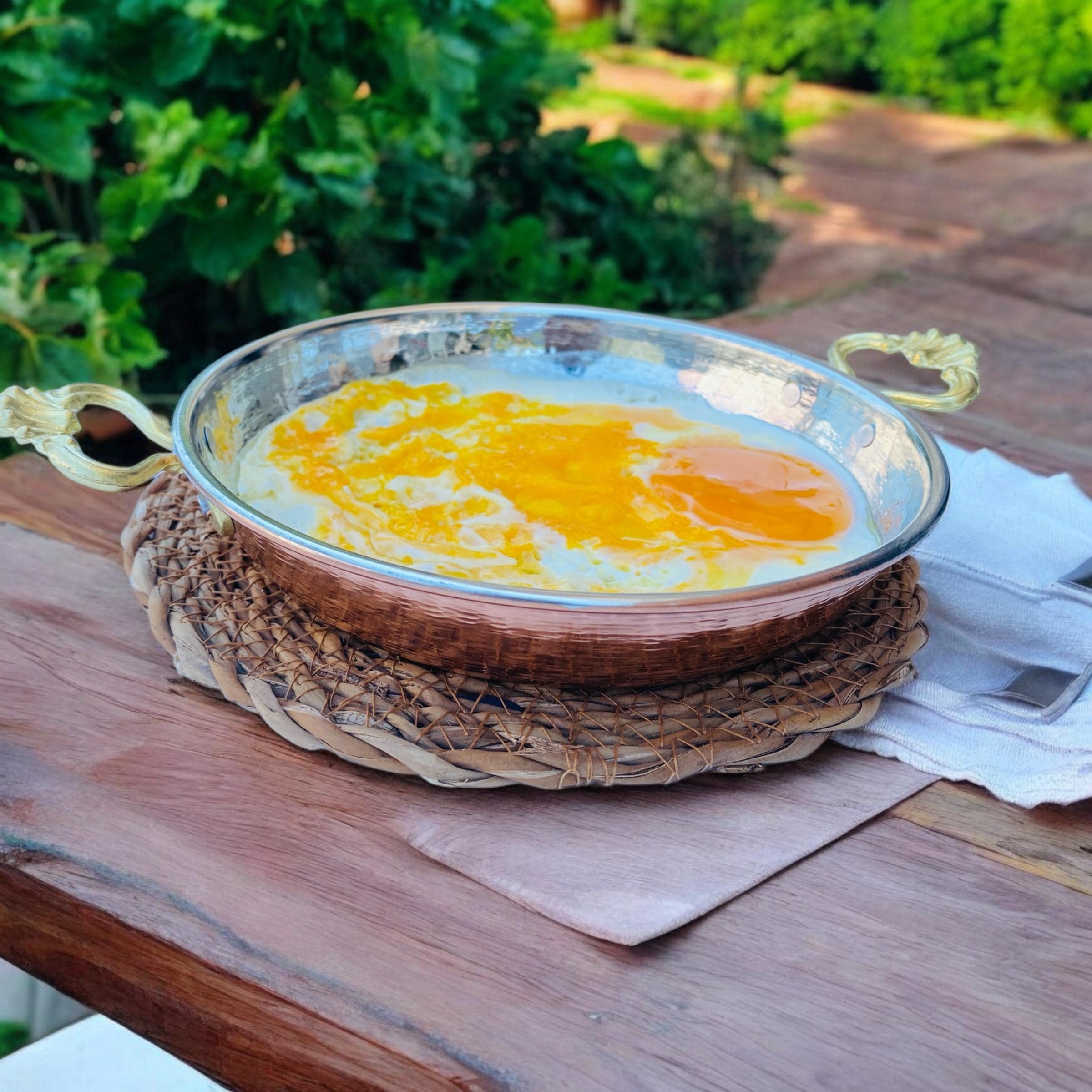 Omelette Pan, Copper Egg Pan, Handmade Copper Pan, Handmade Forged Copper Pot, Frying Pan, Saute Pan, Copper Pot, copper kitchen utensils
