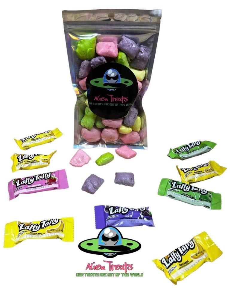 Freeze Dried Candy L Laffy Taffy L Crunchy L Candy L Treats L Gifts L